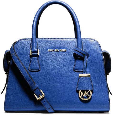 michael kors electric blue satchel|michael kors blue satchels.